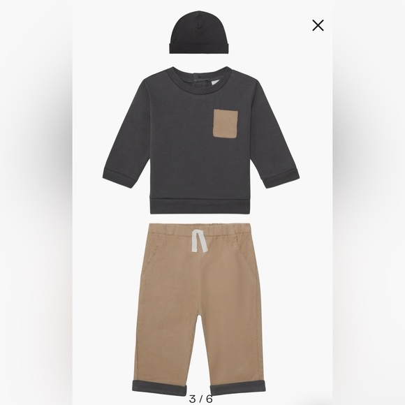 PL Baby By Petit Lem 4-Piece Colorblock Knit Set - Picture 3 of 11